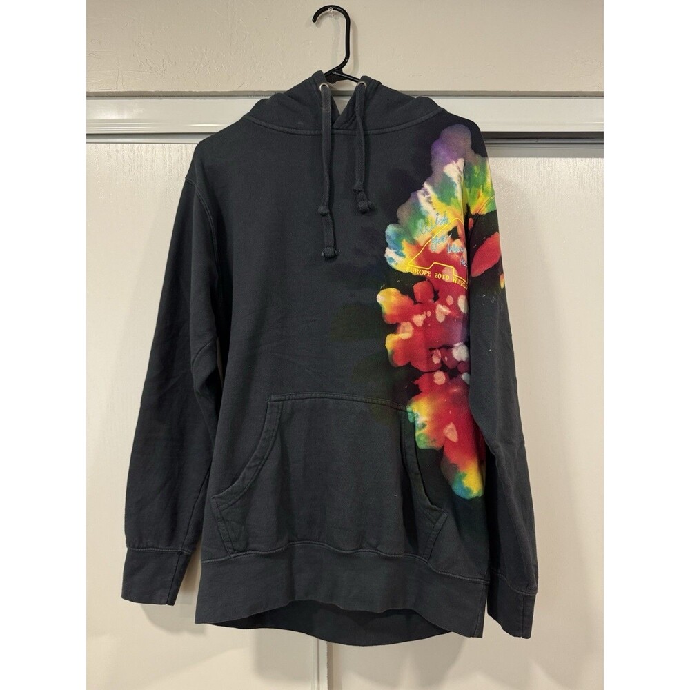 Travis Scott Live In Europe Hoodie 93665-566 Men's Size Medium